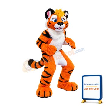 Lovely Realistic Tiger Mascot Costume