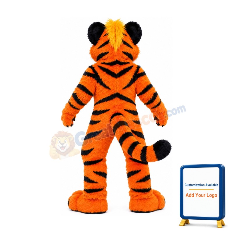 Lovely Realistic Tiger Mascot Costume