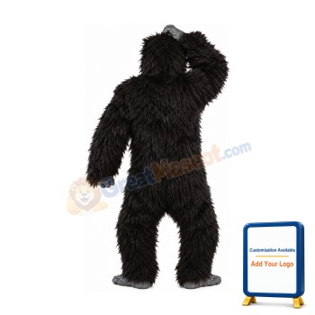 Black Gorilla Mascot Costume