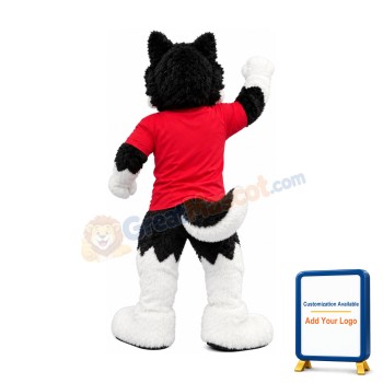 College Wolf Mascot Costume