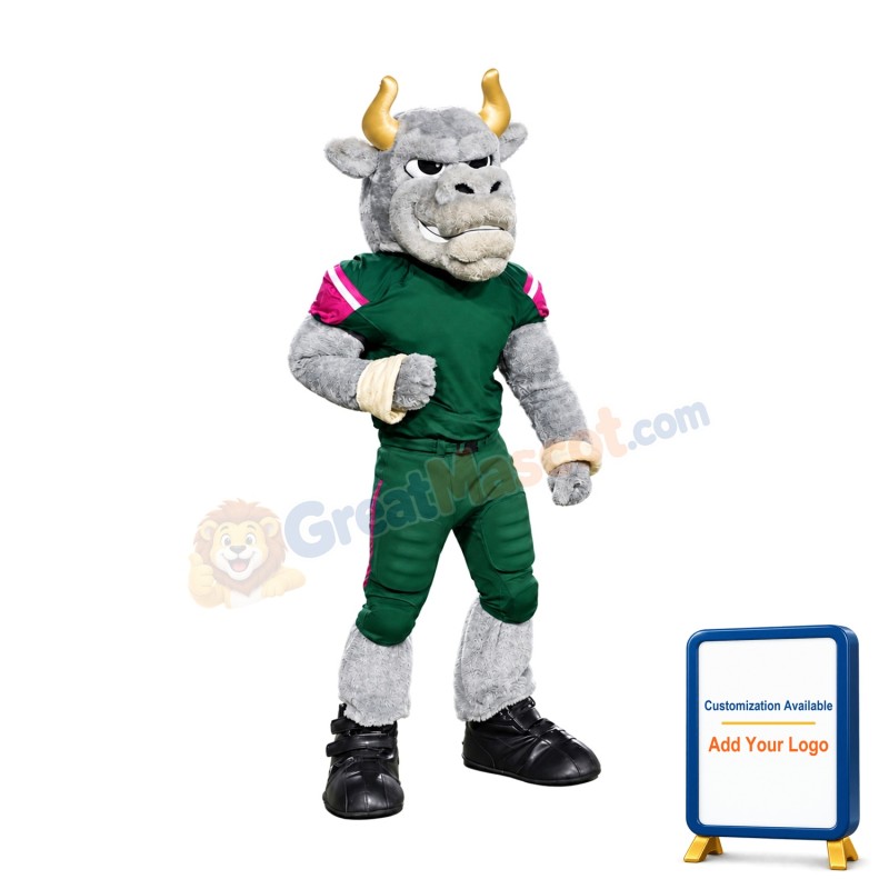 Sport Bull Mascot Costume