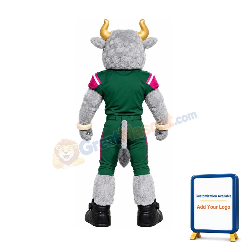 Sport Bull Mascot Costume