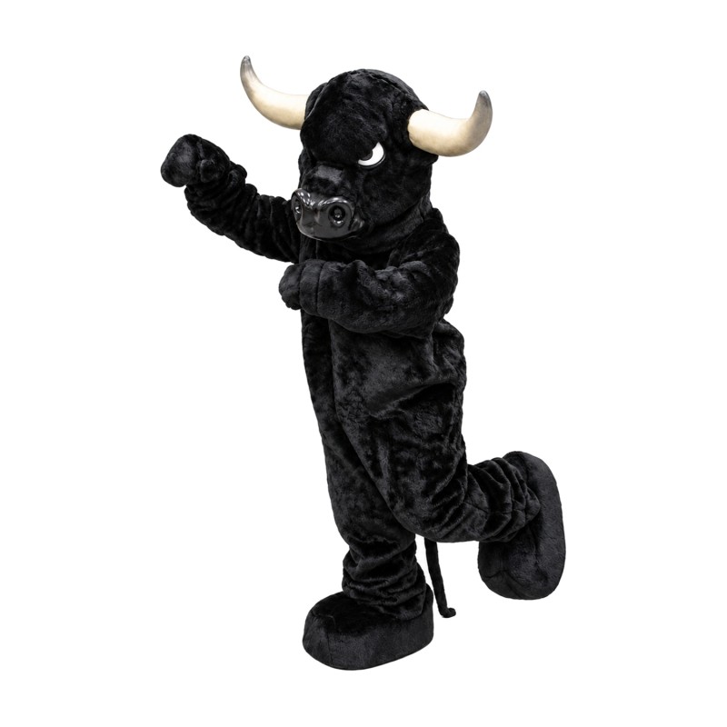Black Bull Mascot Costume