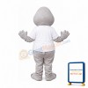 Gray Walrus Mascot Costume