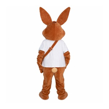 Brown Rabbit Mascot Costume