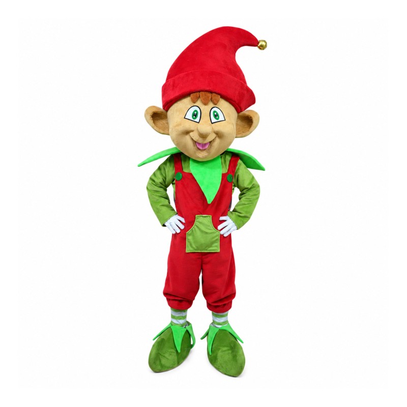 Lightweight Christmas Elf Mascot Costume