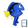 Blue Fish Dory Mascot Costume