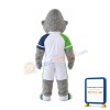 Sport Grey Gorilla Mascot Costume