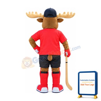 Sport Moose Mascot Costume