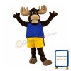 Lovely Lightweight Moose Mascot Costume