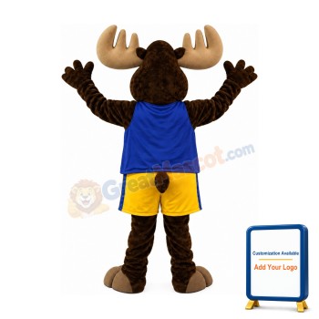 Lovely Lightweight Moose Mascot Costume
