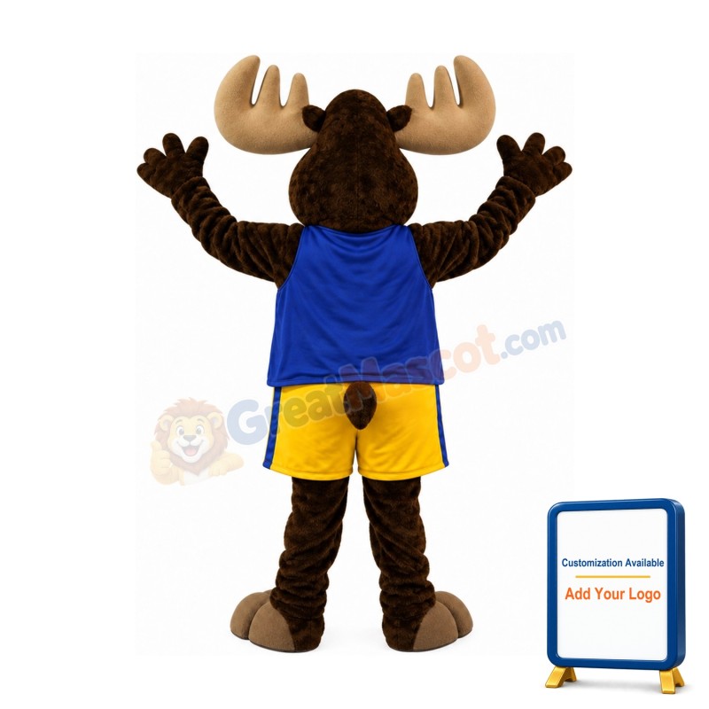 Lovely Lightweight Moose Mascot Costume