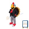 Handsome Turkey Mascot Costume