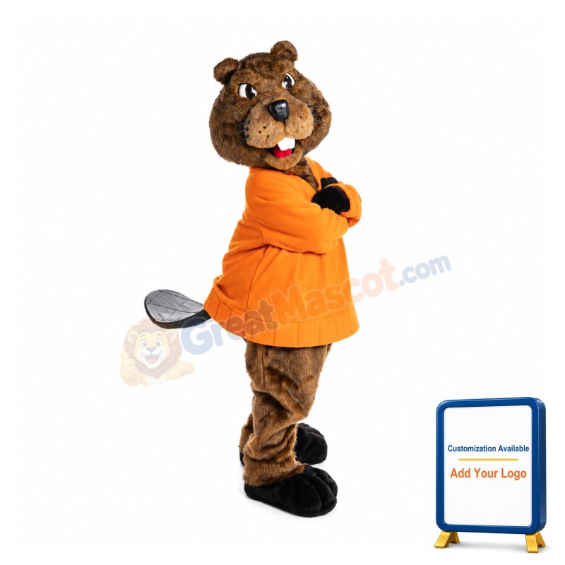 School Beaver Mascot Costume