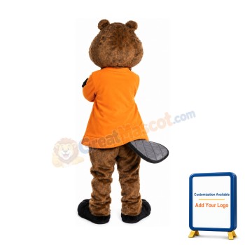 School Beaver Mascot Costume