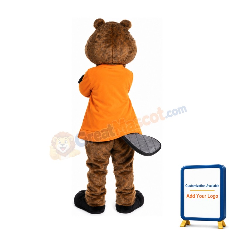 School Beaver Mascot Costume