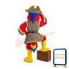 Pirate Parrot Mascot Costume