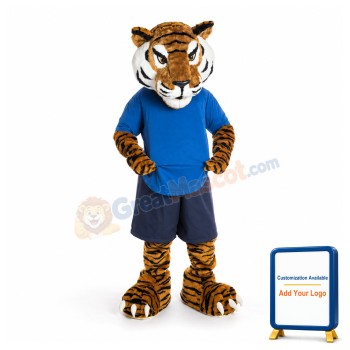 Sport Tiger Mascot Costume