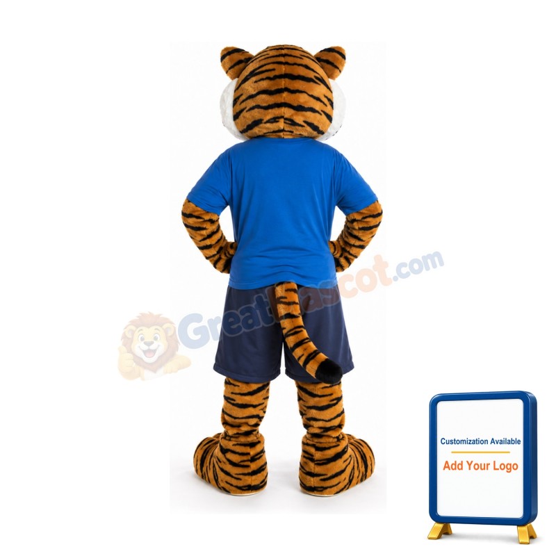 Sport Tiger Mascot Costume