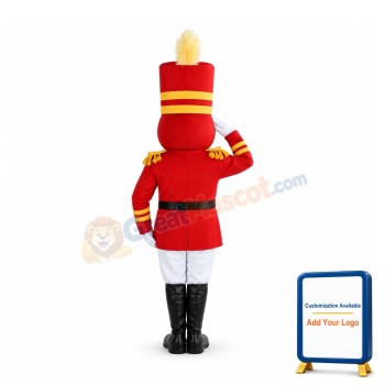 British Soldier Boy Mascot Costume