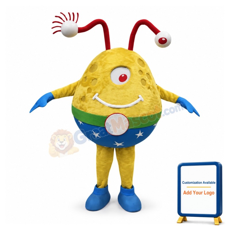 Alien Extra-terrestrial Mascot Costume