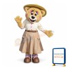 Beautiful Bear Mascot Costume