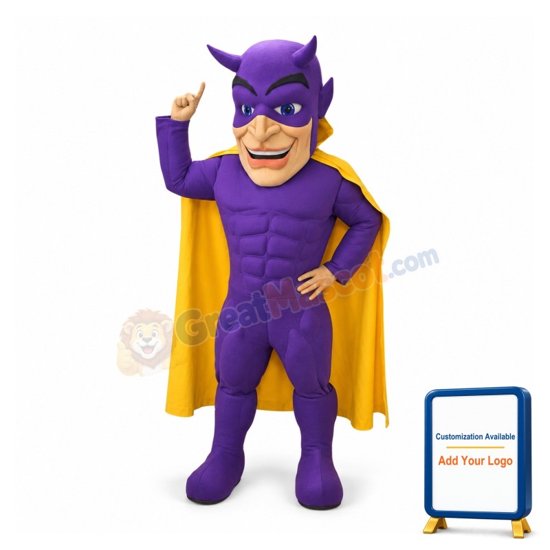 Power Devil Mascot Costume