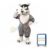 Fierce Wild Wolf Mascot Costume