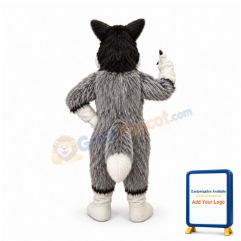 Fierce Wild Wolf Mascot Costume