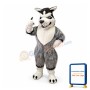 Fierce Wild Wolf Mascot Costume