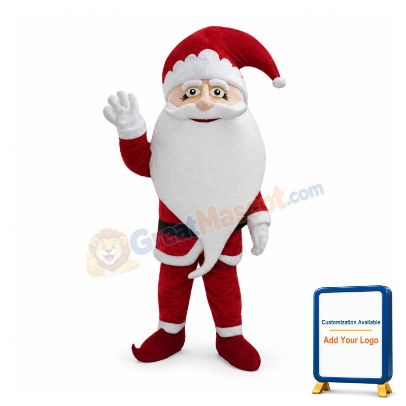 Christmas Santa Claus Mascot Costume