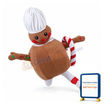 Gingerbread Mascot Costume