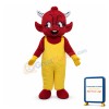 Red Devil Boy Mascot Costume