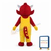 Red Devil Boy Mascot Costume