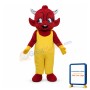 Red Devil Boy Mascot Costume