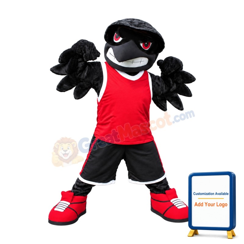 Sport College Raven Mascot Costume