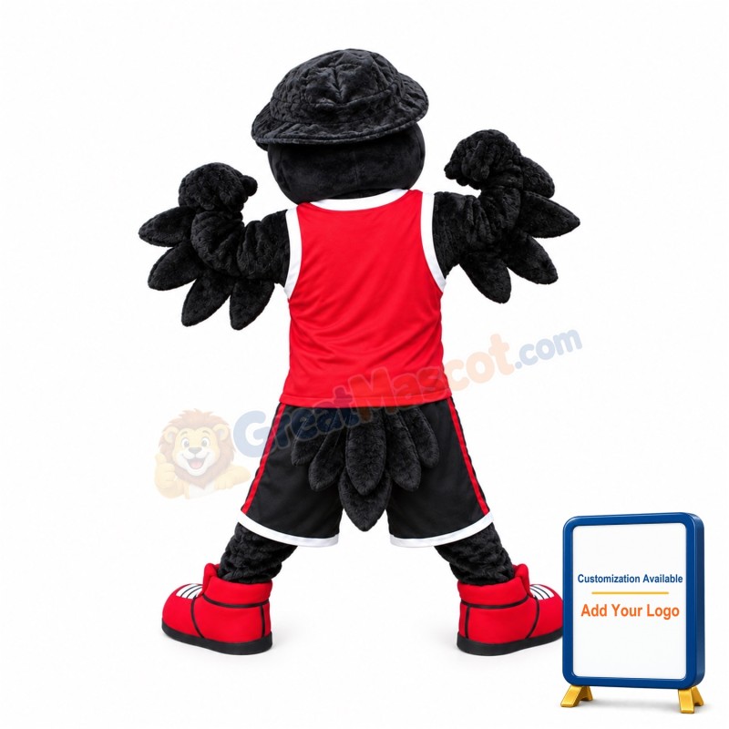 Sport College Raven Mascot Costume