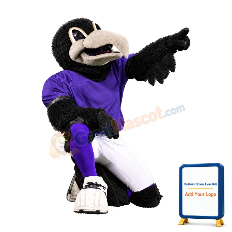 Sport Lightweight Raven Mascot Costume