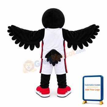 Black Lightweight Raven Mascot Costume