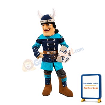 Viking Knight Mascot Costume