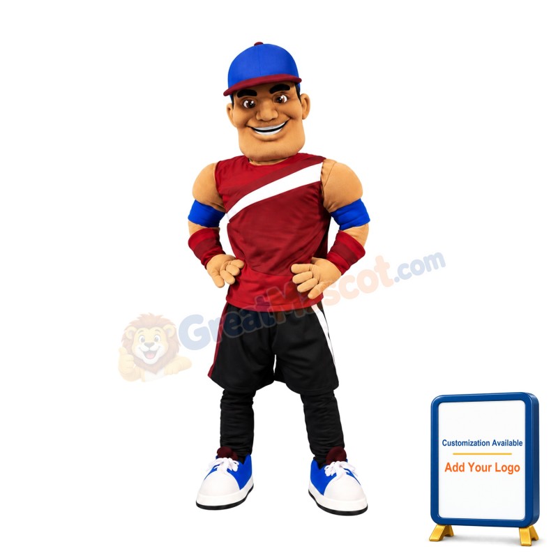 Sport Man Mascot Costume