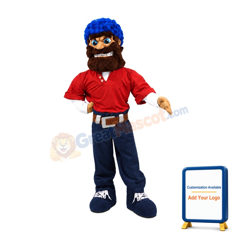 Americas Pioneer Mascot Costume