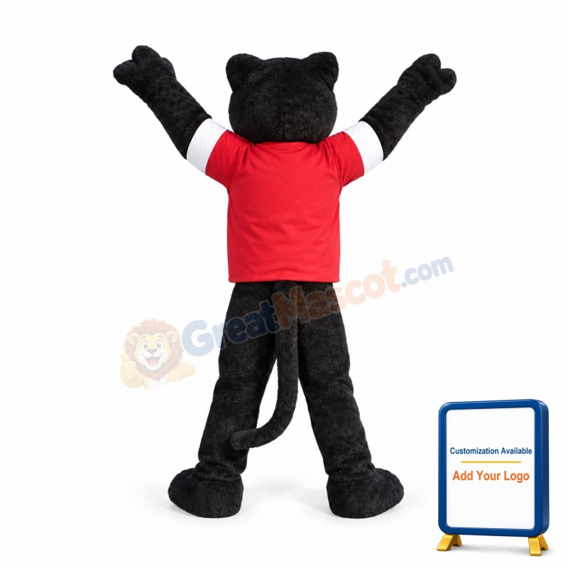 Sport College Panther Mascot Costume