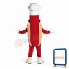 Chef Hot Dog Mascot Costume