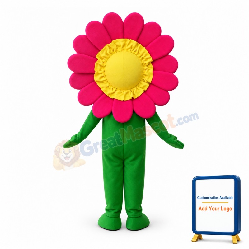 Flower Mascot Costume