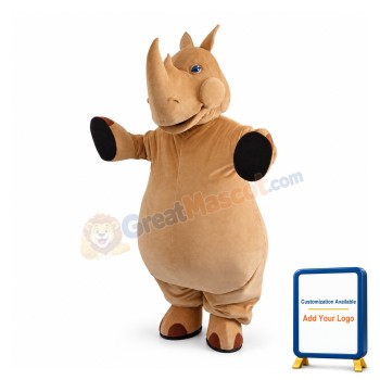 Rhino Mascot Costume
