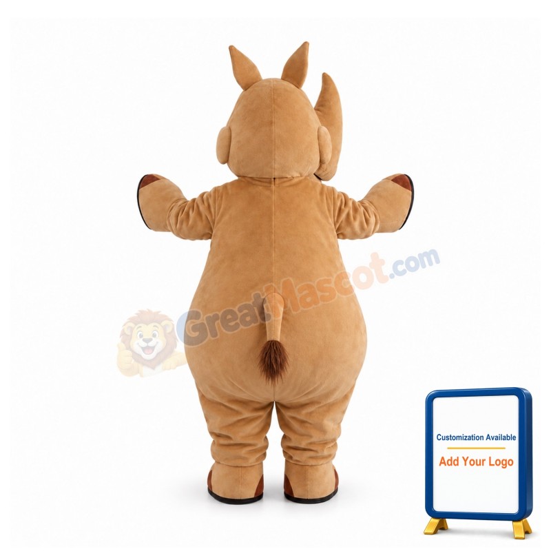Rhino Mascot Costume