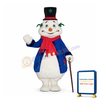 Funny Snowman Mascot Costume