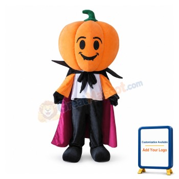 New Halloween Pumpkin Mascot Costume