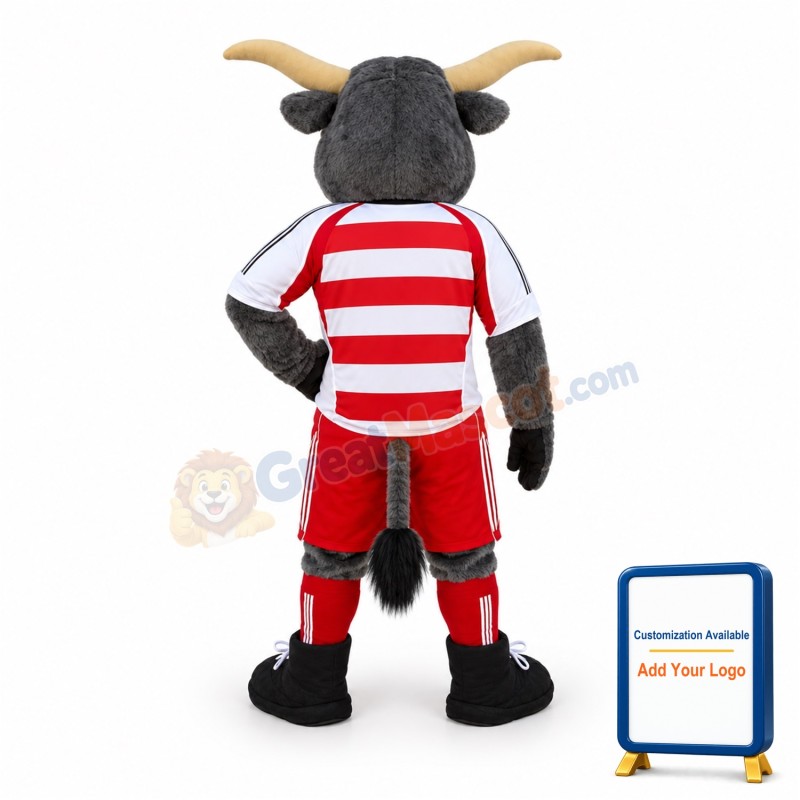 College Sport Buffalo Mascot Costume